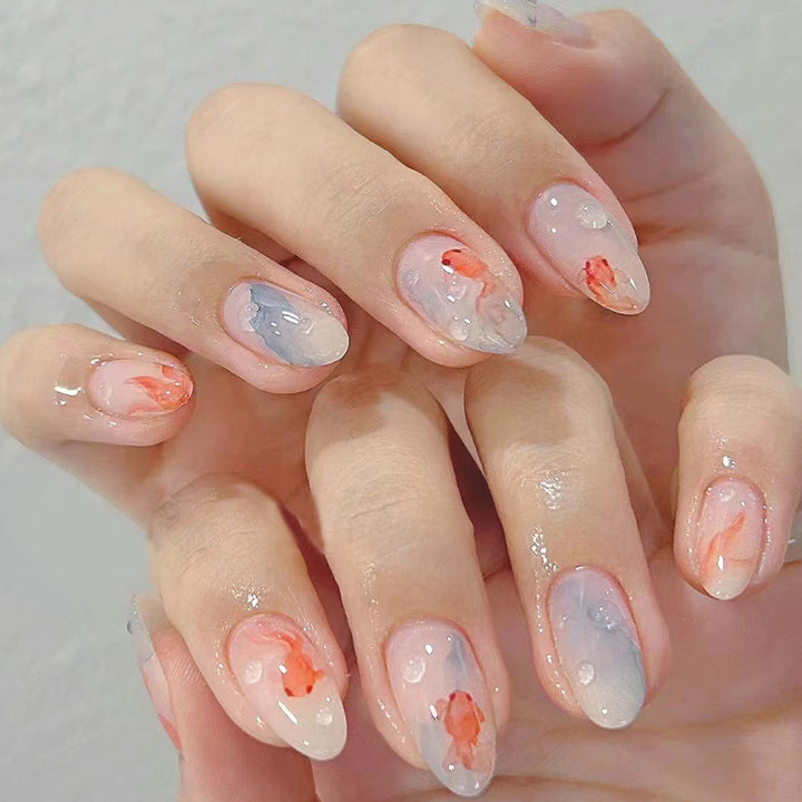 Künstlerische Aquarell-Nagelkunst-Tipps Karnz