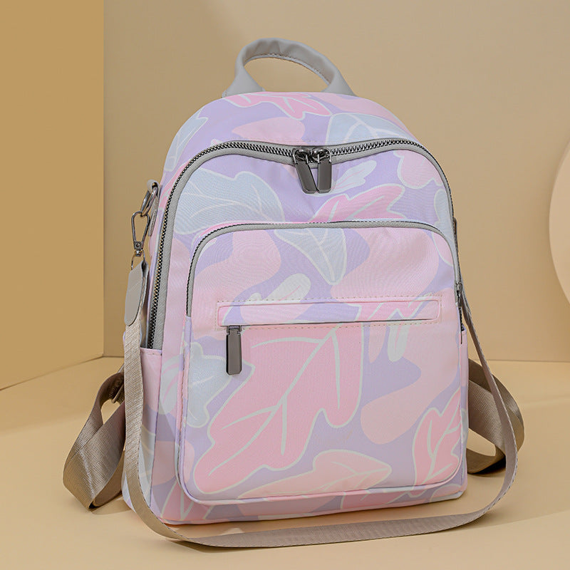 Stylischer Blumenmuster-Rucksack Karnz