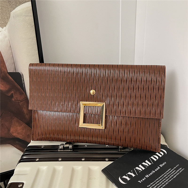 WoElegant Texturierte Abend Clutch Karnz