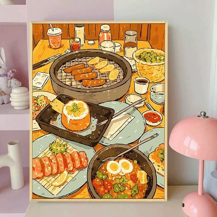 Gourmet Kulinarische Wandkunst Druck Karnz