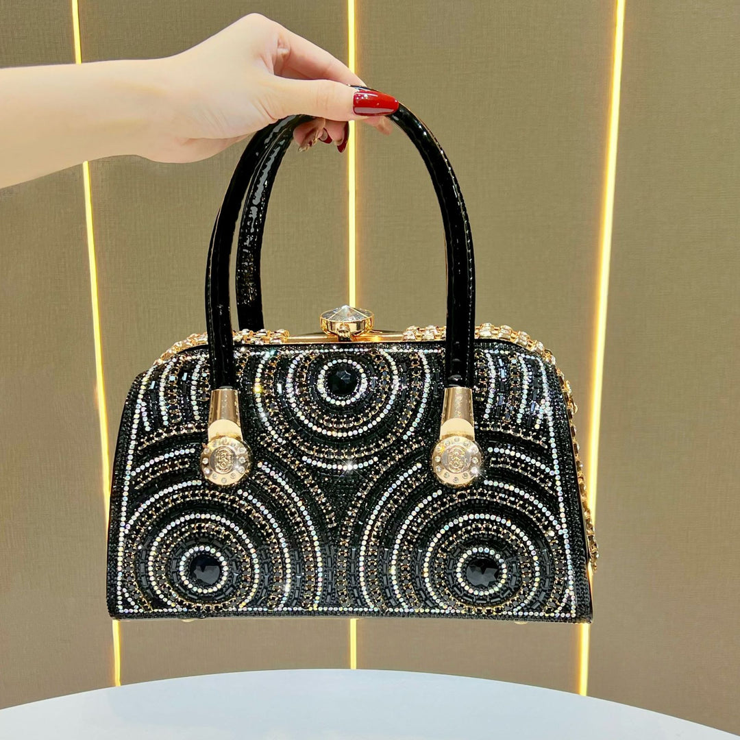 Luxuriöse Perlenabende-Handtasche