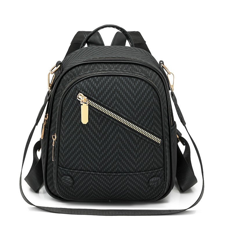 Chic Texturierter Rucksack Karnz