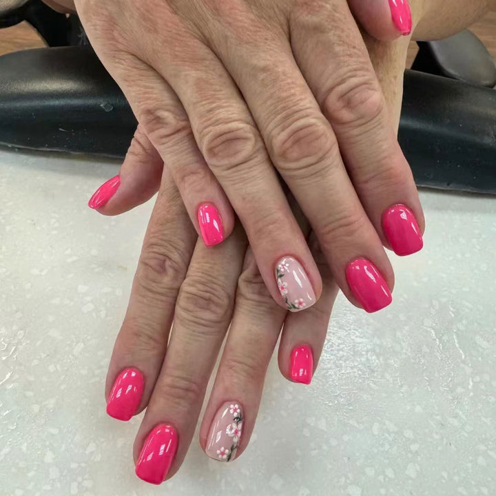 Blumenakzent Nagelkunstset