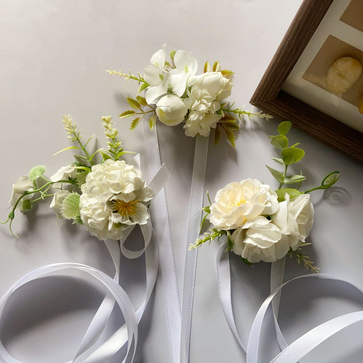 Elegante florale Handgelenk Corsage
