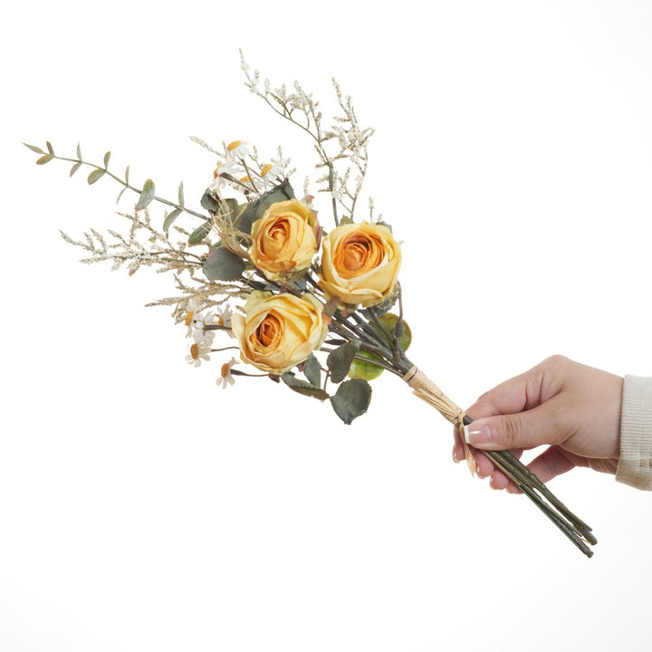Elegante Stoff Blumenstrauß
