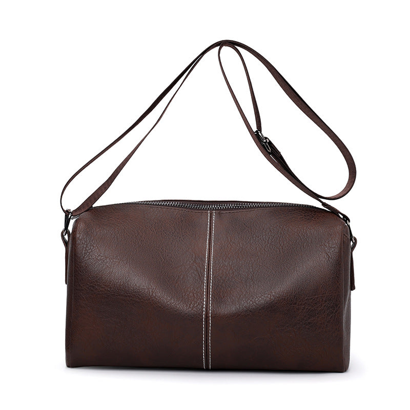 Vintage Leder Umhängetasche Karnz