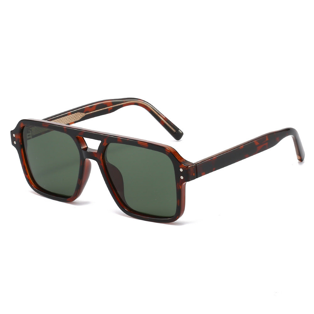 Damen Modische Sonnenbrille im eleganten Schildpatt-Design Karnz