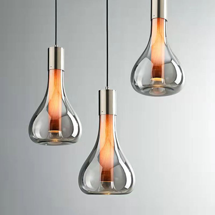 Elegante abstrakte LED-Kronleuchter