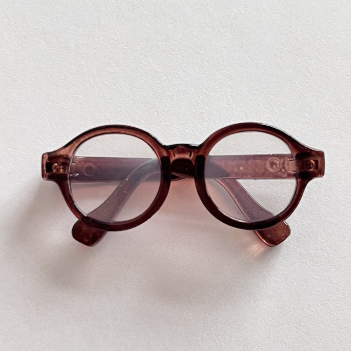 Vintage-inspirierte ovale Rahmenbrillen Karnz