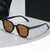 Damen Retro-inspirierte quadratische Sonnenbrille Karnz