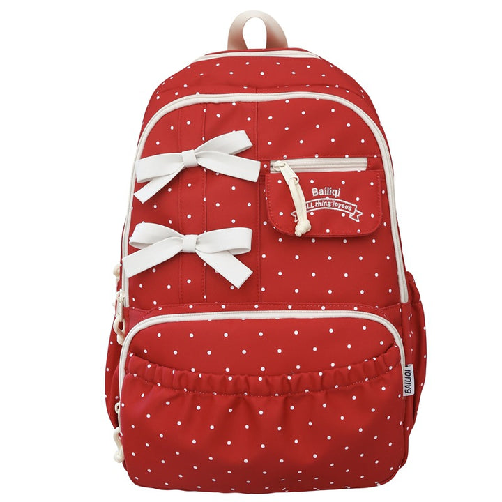 Charmanter mit Schleifen verzierten Rucksack Karnz