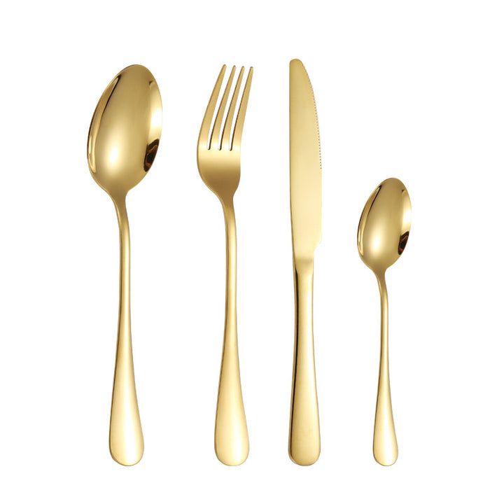 Elegantes Edelstahl-Besteckset mit Ergonomischem Griff Karnz