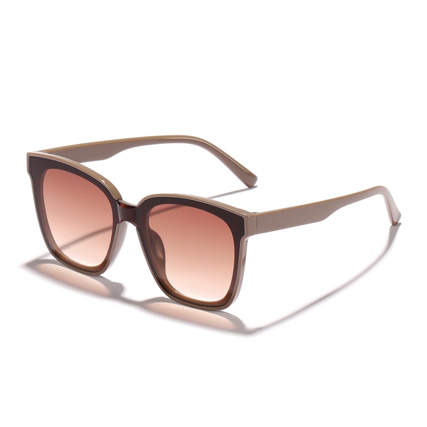Damen modische Sonnenbrille im eleganten Quadrat-Rahmendesign Karnz