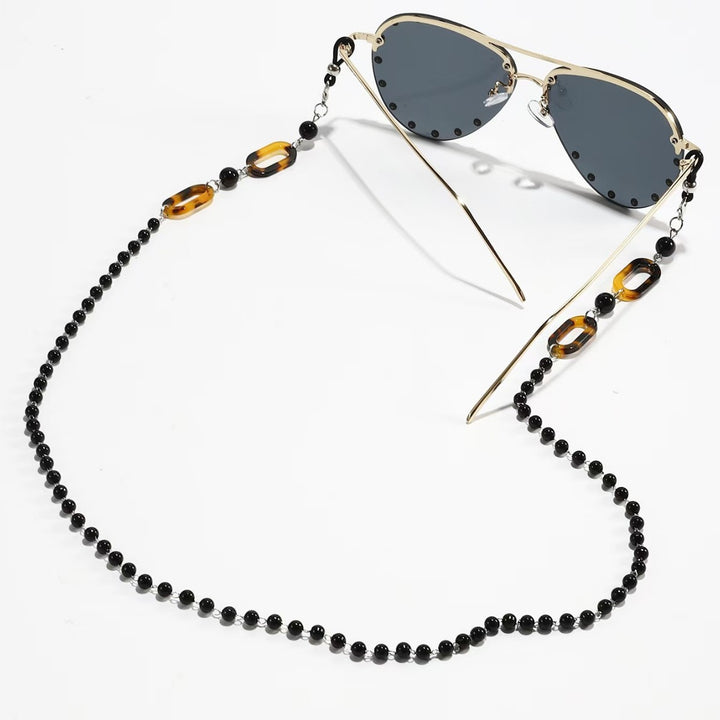Chic Eyewear-Kette mit eleganten Perlen Karnz