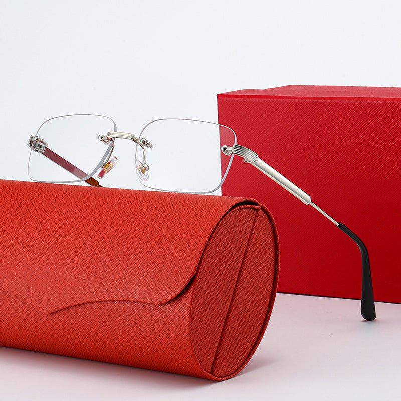 Damen modische Brille mit quadratischem Rahmen Karnz