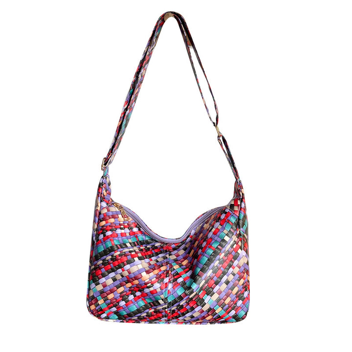 Bunte Woven Hobo Bag Karnz