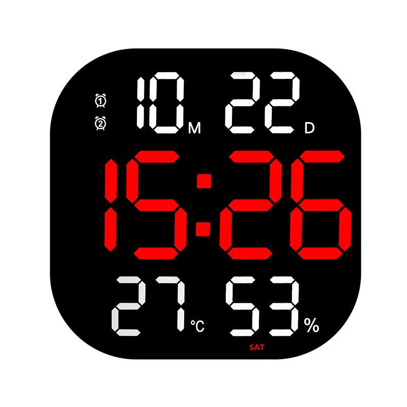 Digitaler Wecker mit Thermometer und Hygrometer Karnz