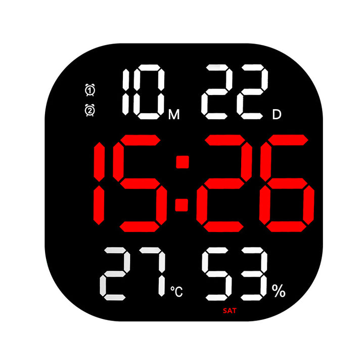 Digitaler Wecker mit Thermometer und Hygrometer Karnz