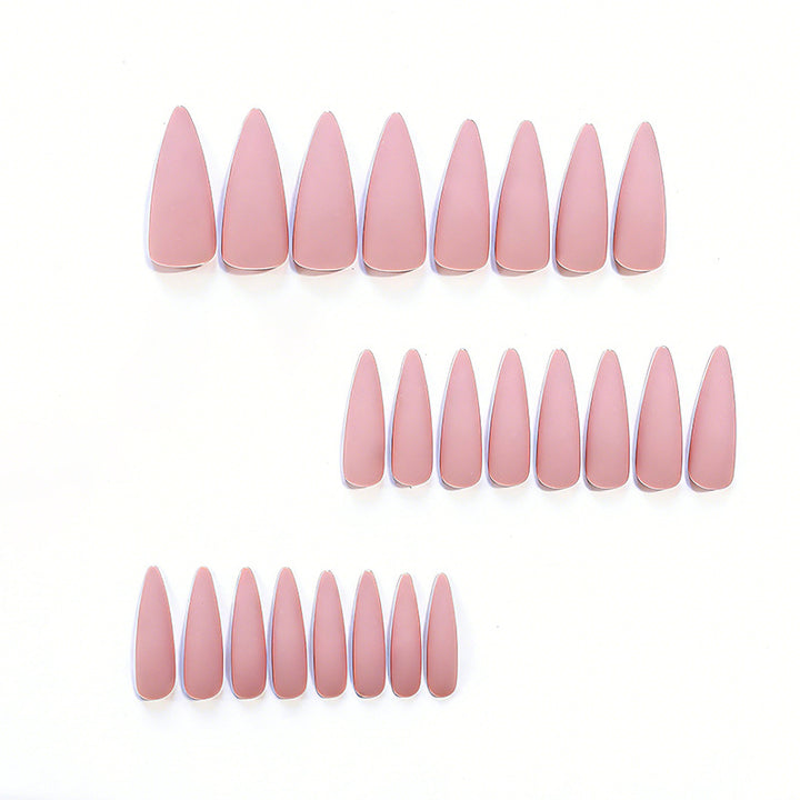 Matte Stiletto-Nagelverlängerungen Karnz