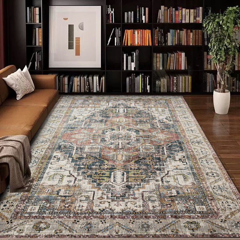 Vintage-inspirierter Bohemian-Teppich