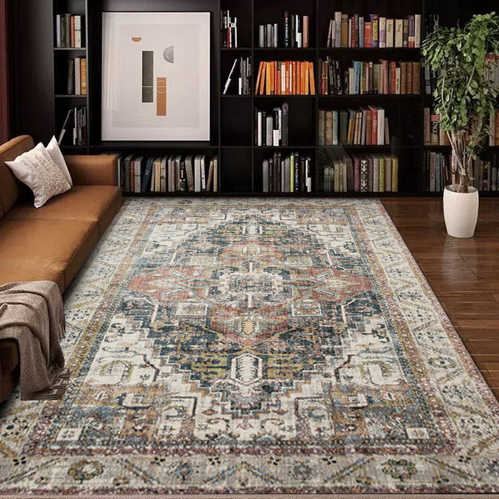 Vintage-inspirierter Bohemian-Teppich