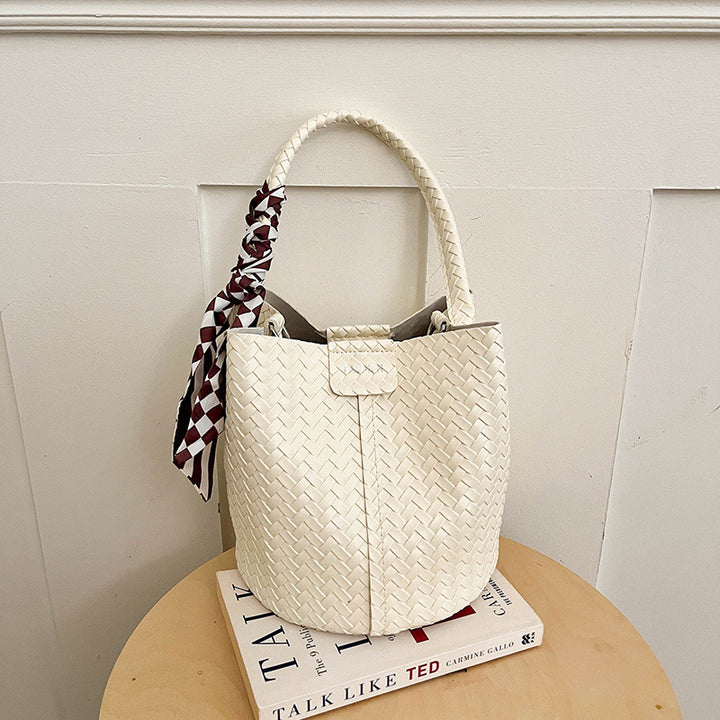 Gewebte Bucket-Handtasche