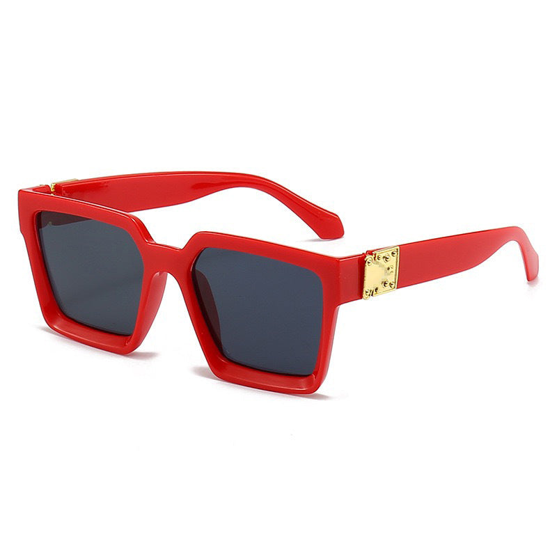 Statement Geometrische Rahmen Sonnenbrille