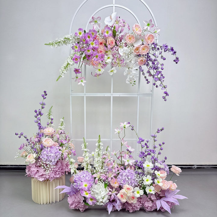 Lush Floral Wandhängearrangement