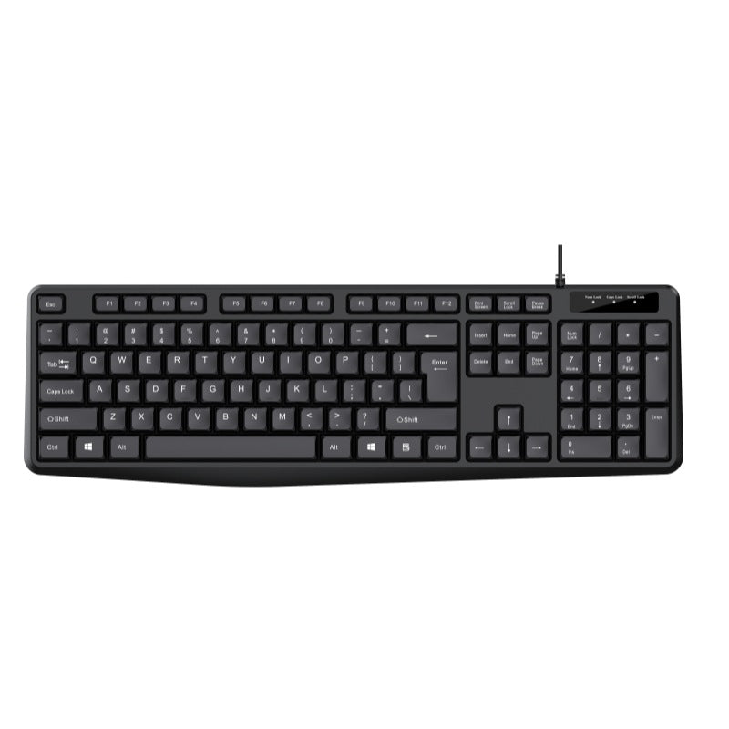 Verdrahtete RGB Gaming-Tastatur und Präzisions-Gaming-Maus Karnz