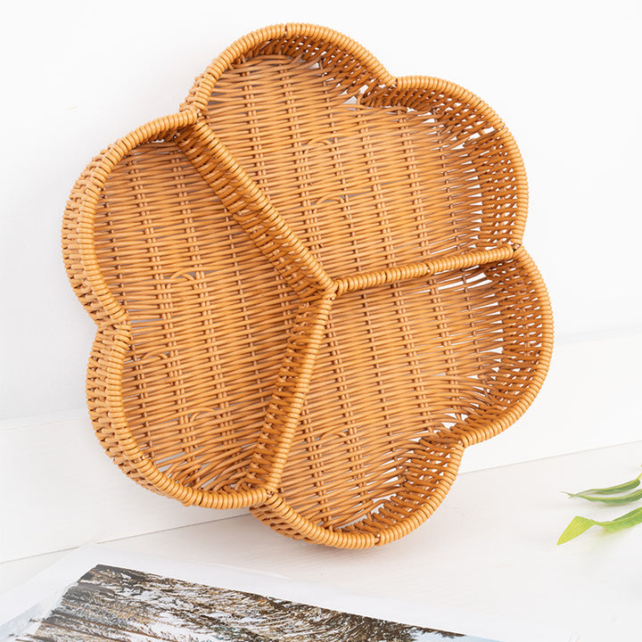Dekoratives Korb Snack Tablett Karnz