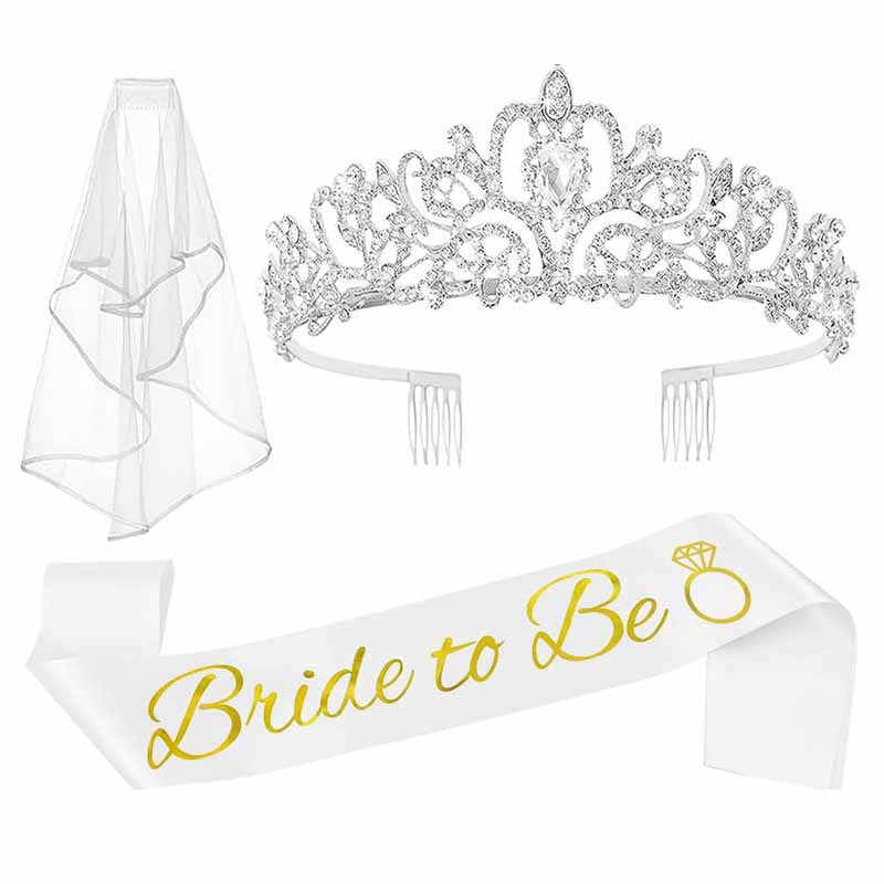 Damen Braut-Accessoires Set Karnz