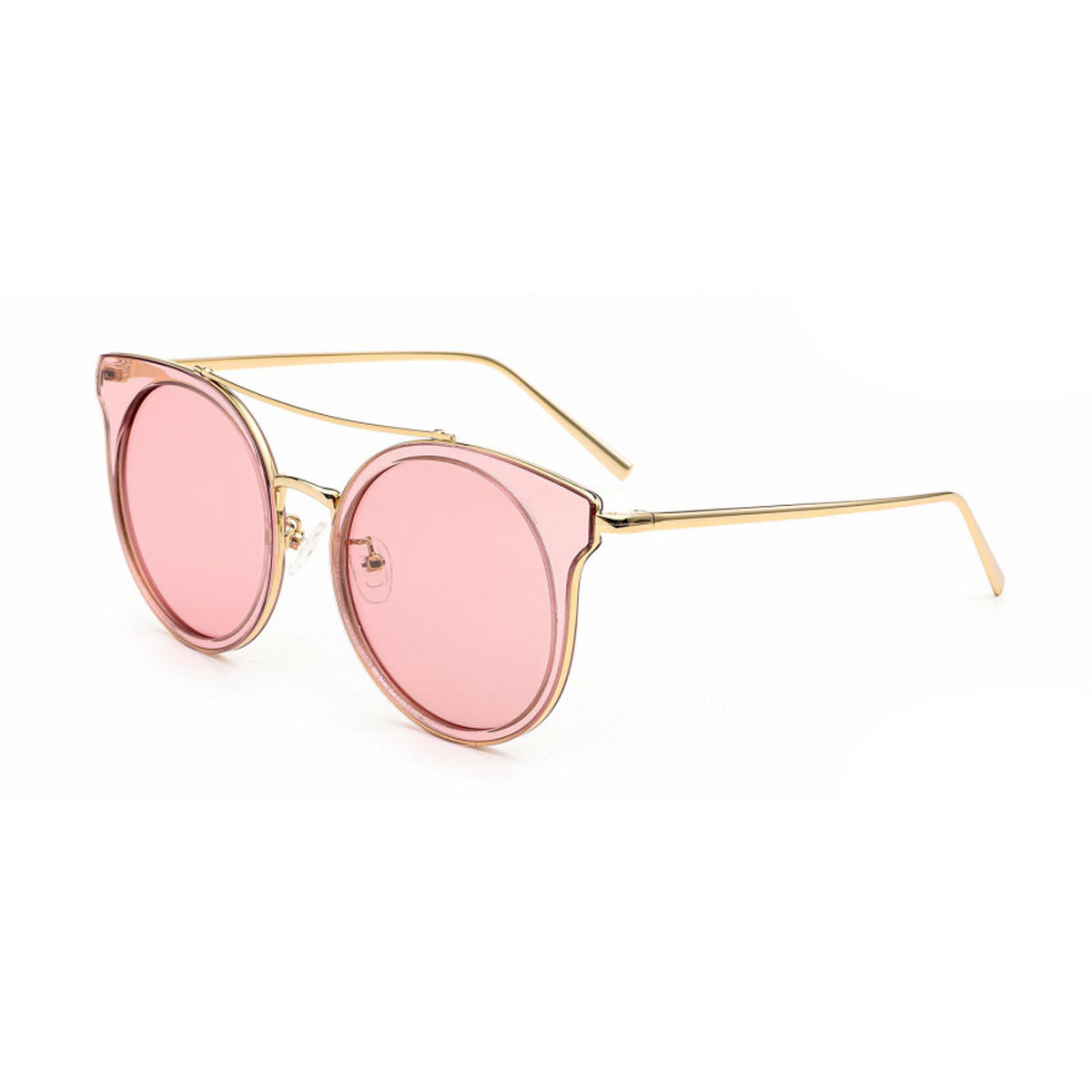 Damen modische Sonnenbrille mit innovativem Cat-Eye-Rahmen und hochwertigen Gläsern Karnz