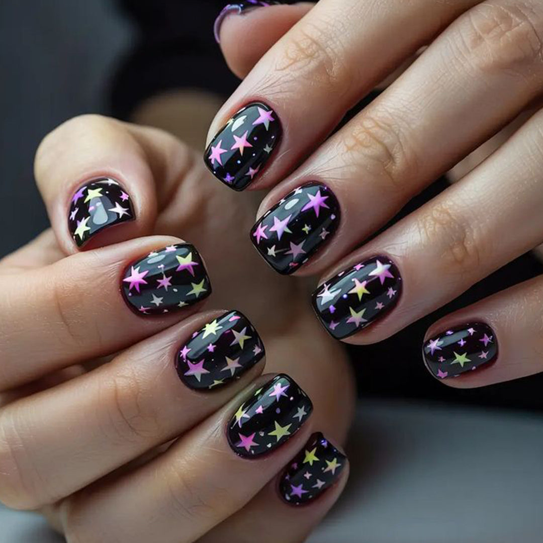 Sternen Nacht Themen Nagelkunst Erweiterungen Karnz