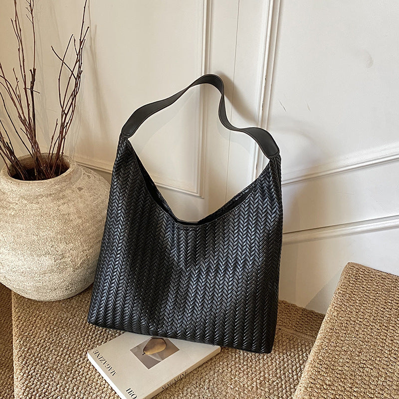 Strukturierte Handtasche Karnz