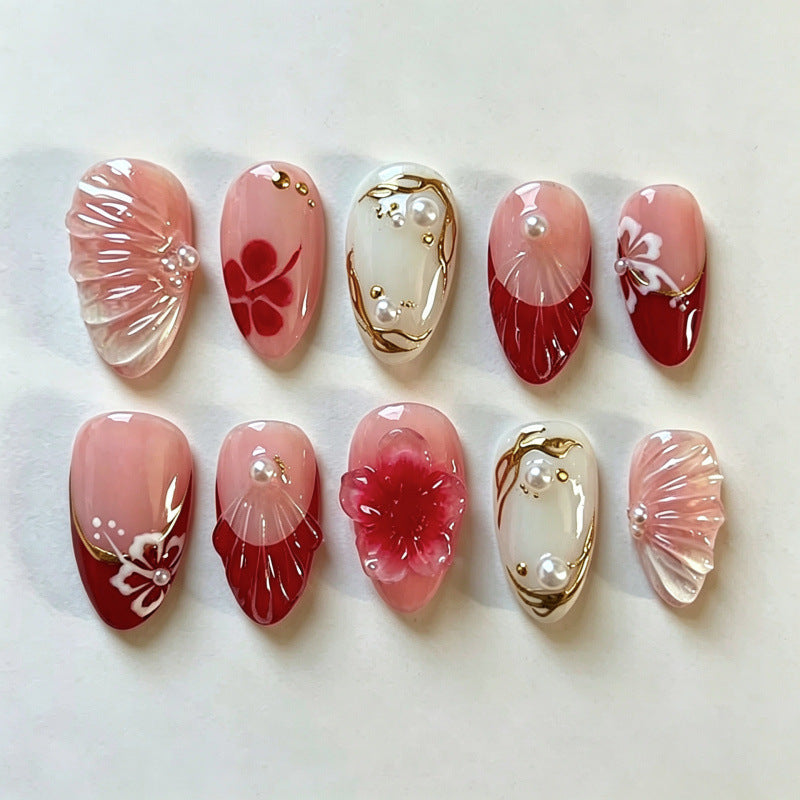 Künstlerisches Hand-Nageldesign-Set