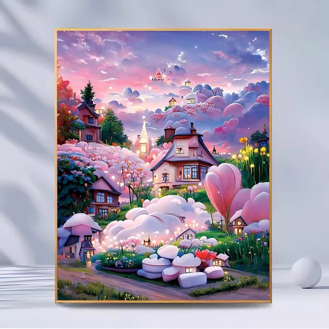 Florale Stillleben Dekorative Leinwandkunst Karnz