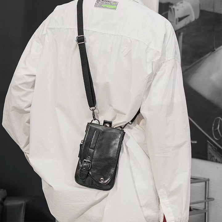 Leder Umhängetasche Messenger Tasche
