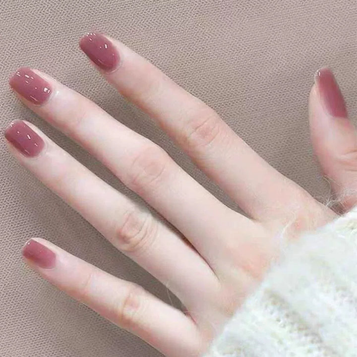 Premium Glossy Nail Set Karnz