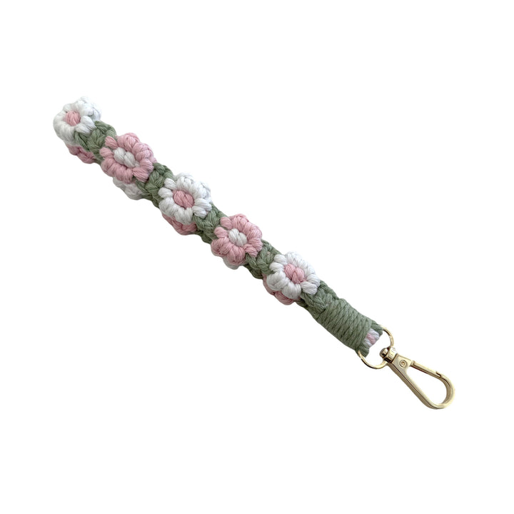 Floral Makramee Schlüsselanhänger Riemen Karnz 1788942629