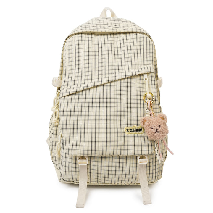 Stylischer Gittermuster-Rucksack Karnz