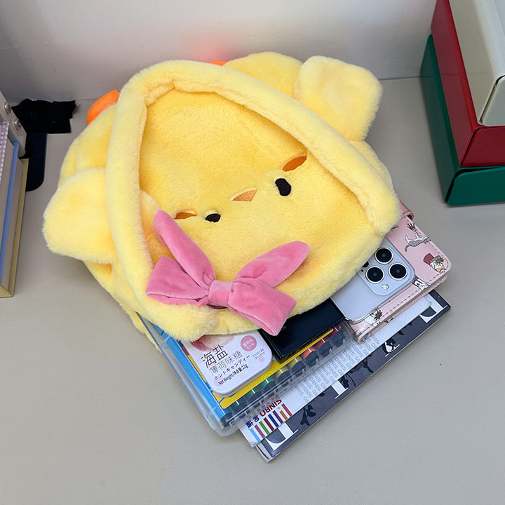 Kuschelige Plüschhandtasche Im Hühnchen-Design Karnz