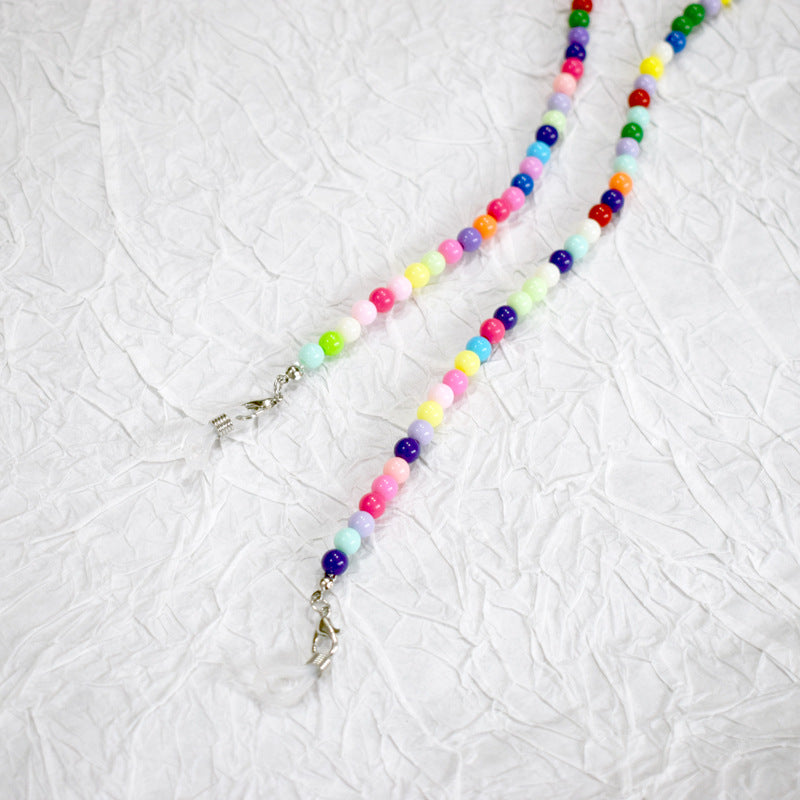 Bunte Perlen Brillenband Karnz