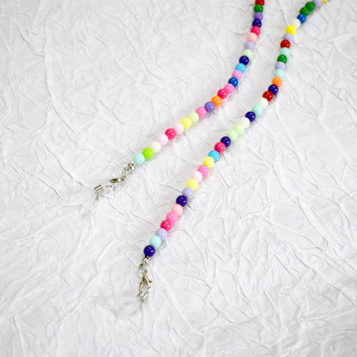 Bunte Perlen Brillenband Karnz