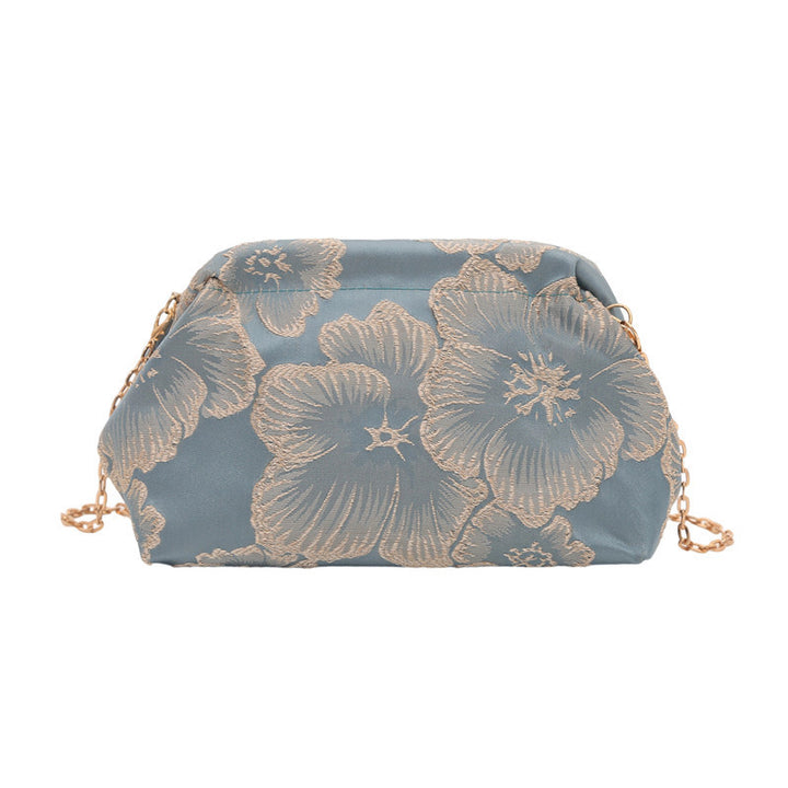 Florale Verzierte Abendtasche Karnz