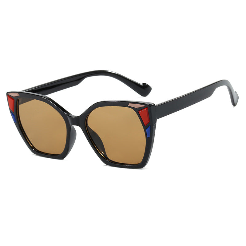 Damen modische Geometrische Designerbrille Karnz