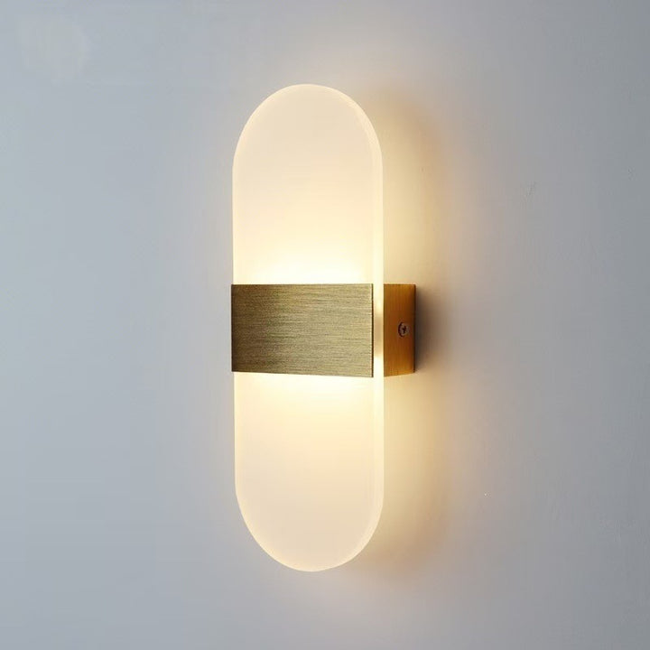 Moderne LED Wandleuchtenfassung