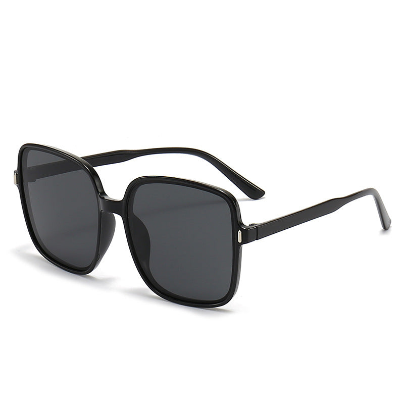 Oversized transparente Gradient-Sonnenbrille