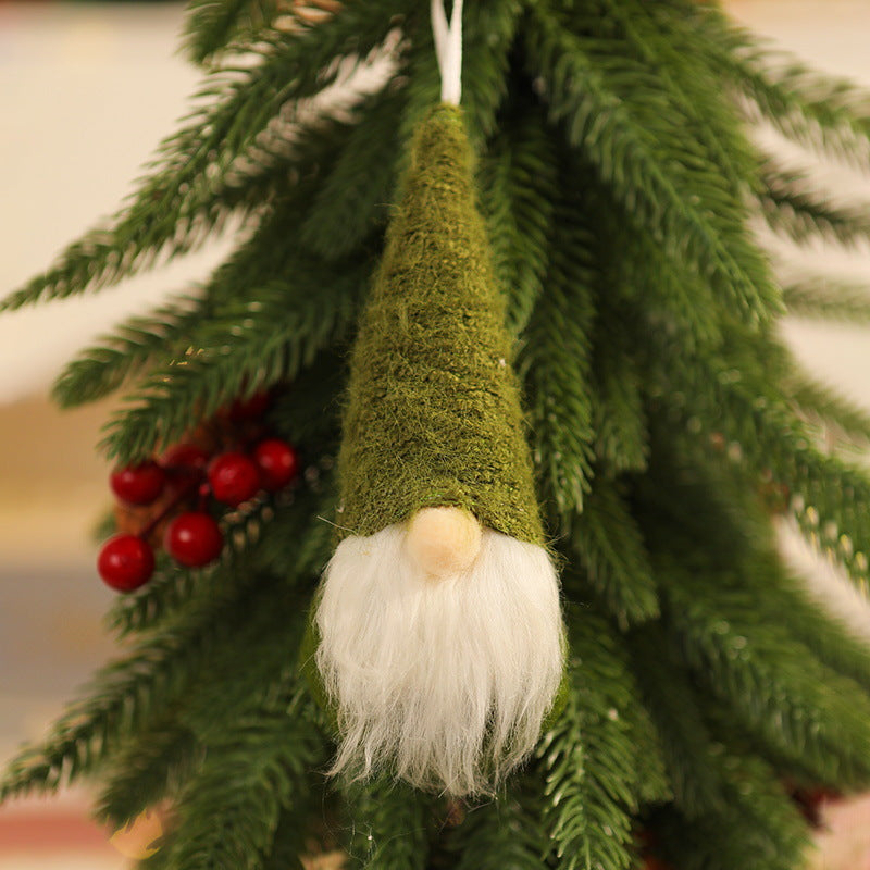 Dekorative Weihnachtsgnom Figur Karnz