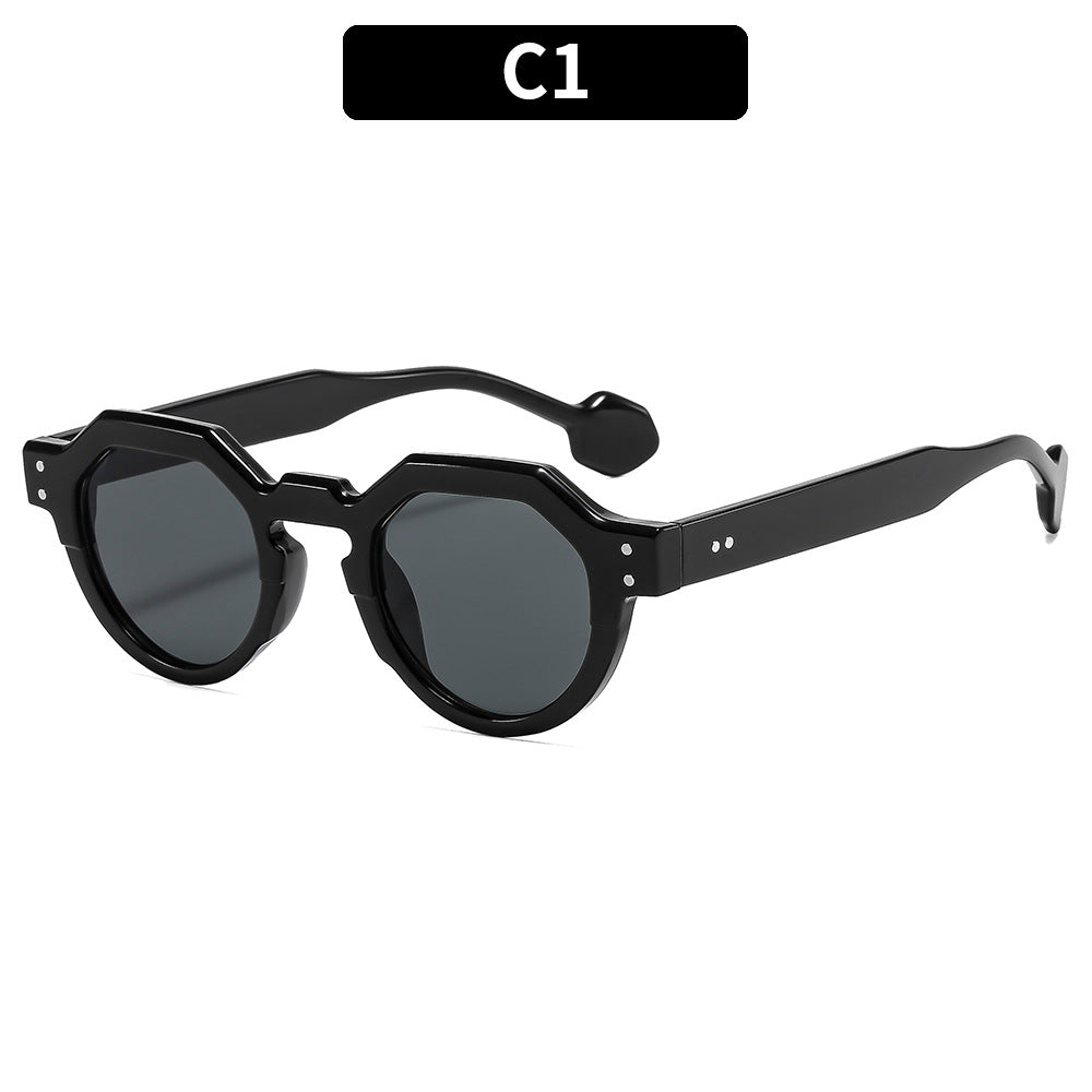 Künstlerische geometrische Sonnenbrille