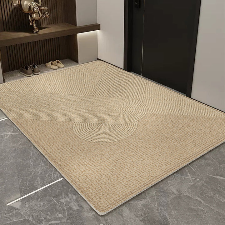 Stylische geometrische Musterbereichs-Matte